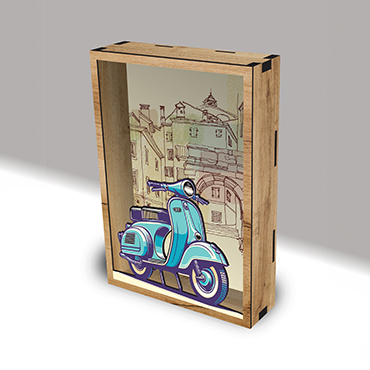 3D κάδρο 17Χ24cm